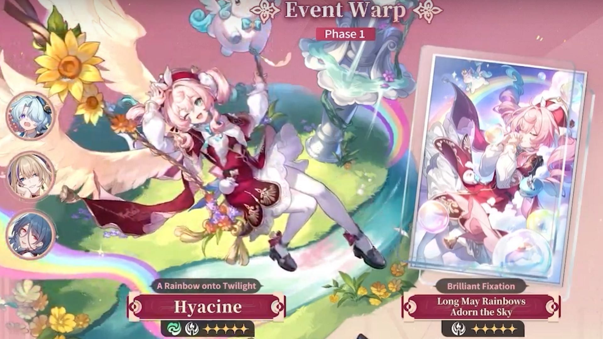 First half characters (Image via HoYoverse)
